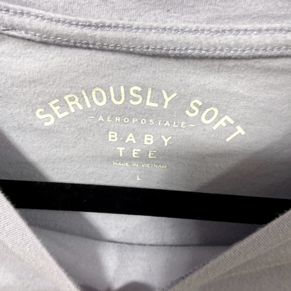 Aeropostale lavender crop top - Picture 2 of 2